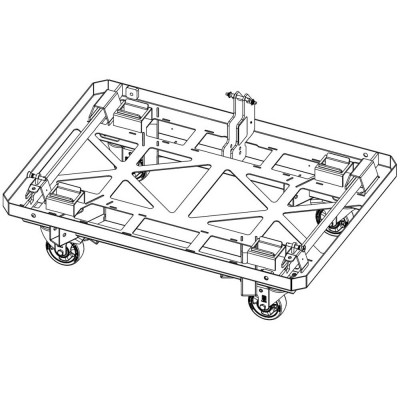 d&b audiotechnik E7495 KSL8/KSL12 Tension Quad Touring cart d&b audiotechnik E7495 KSL8/KSL12 Tension Quad Touring cart